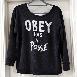Obey Has A Posse Sweatshirt Sz. M